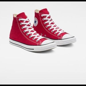 Red Converse All- Stars